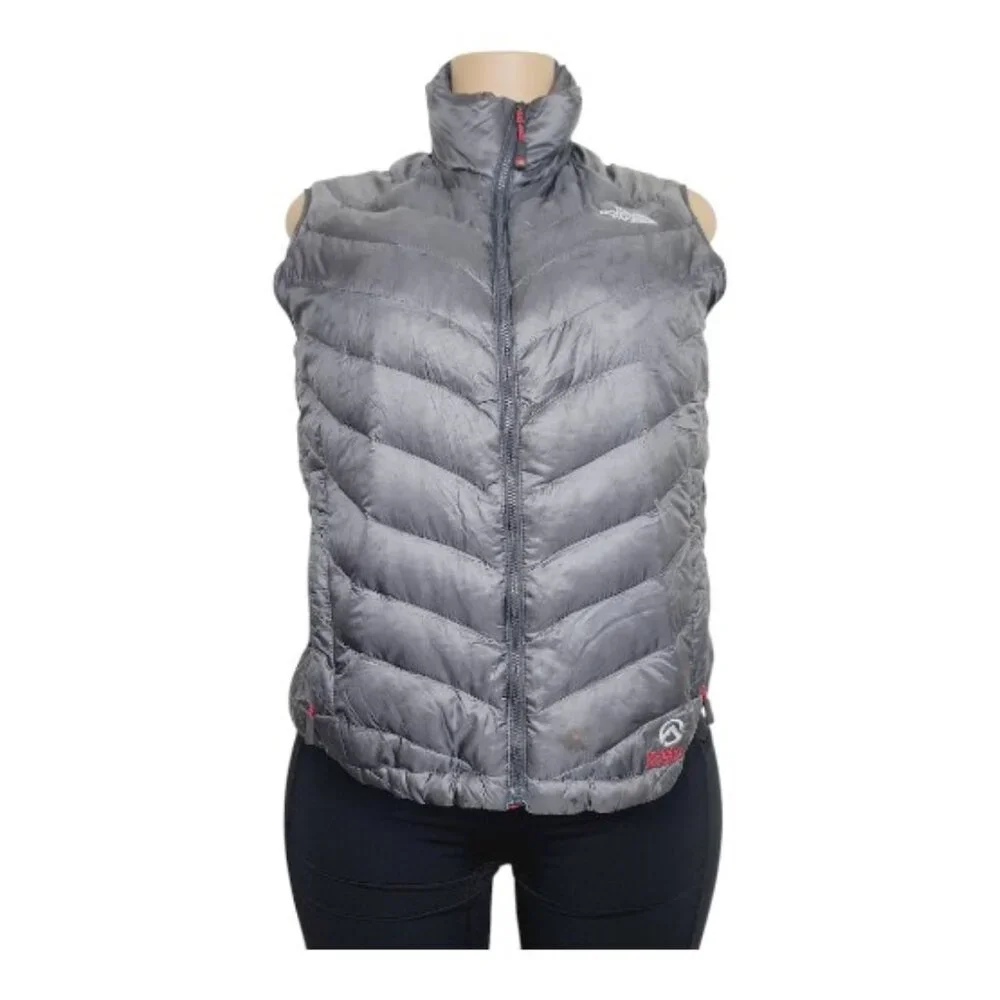 The North Face Women's Gray Summit Series Thermal‎ Puffer Vest Size M